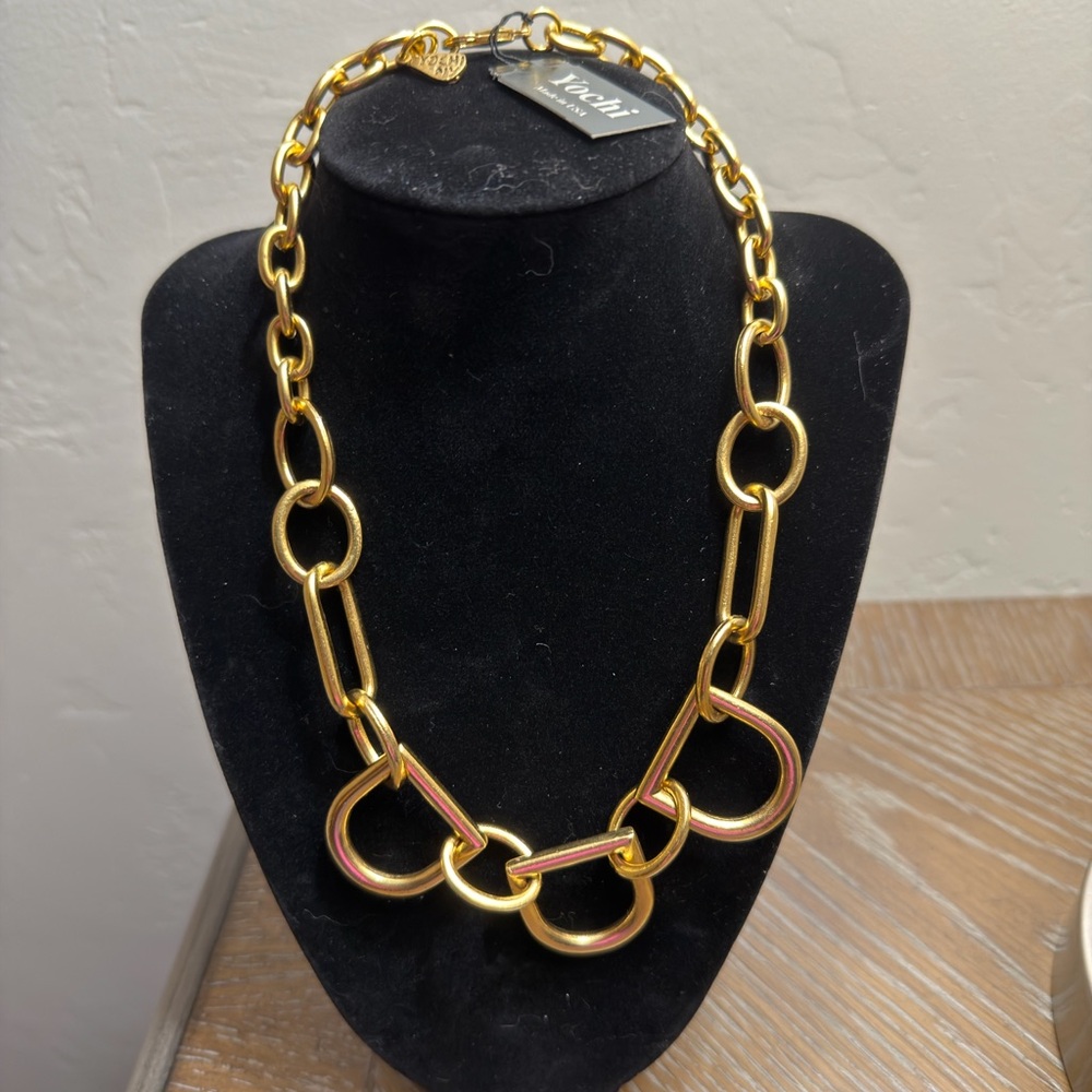 Yochi NY Giano gold necklace